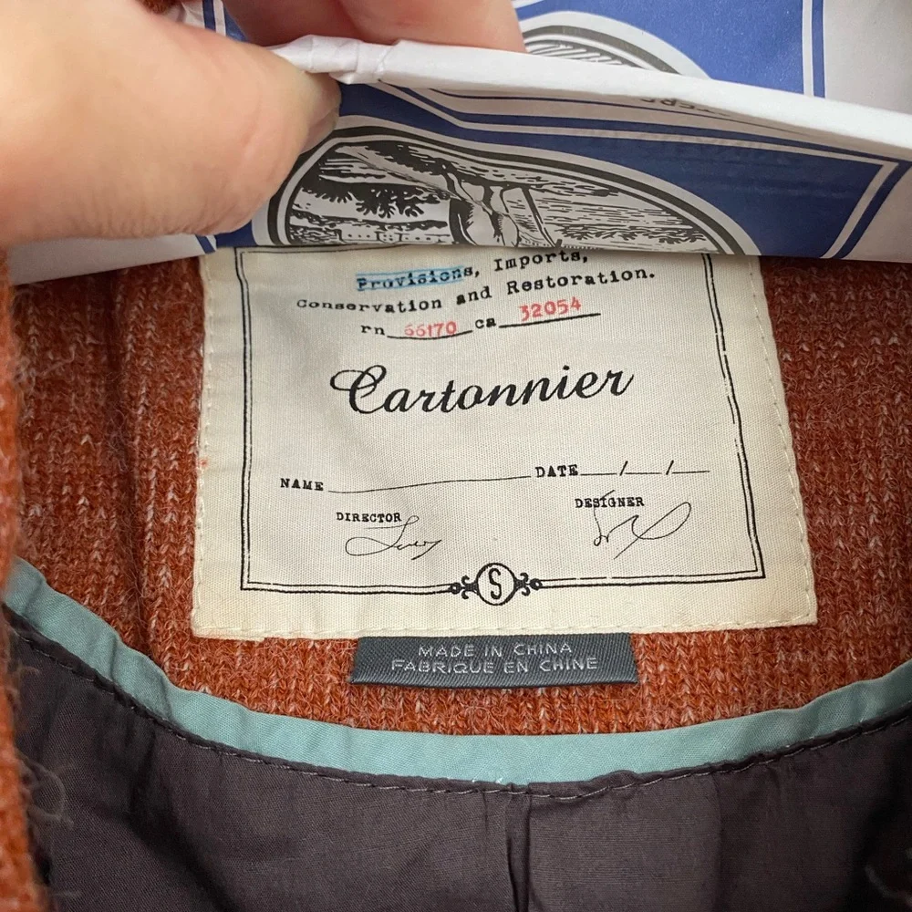 Anthropologie Cartonnier blazer, small. Excellent condition - Picture 3 of 4